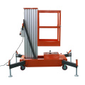 9m Hydraulic Vertical Aluminum Single Man Lift goods Lift